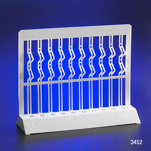 Globe Scientific  ESR: Rack with Pipette Clamps for use with Sedigren & Sedi-Rate ESR Systems Image